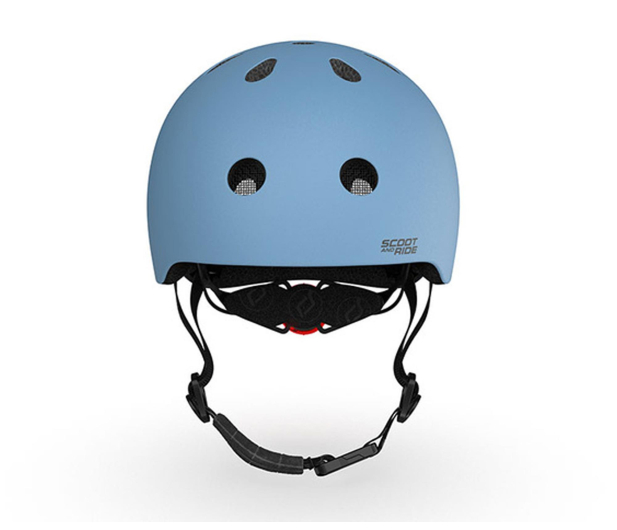 Scoot & Ride Kask ochronny M-L dla starszych dzieci i nastolatków Steel - 1471324 - zdjęcie 2